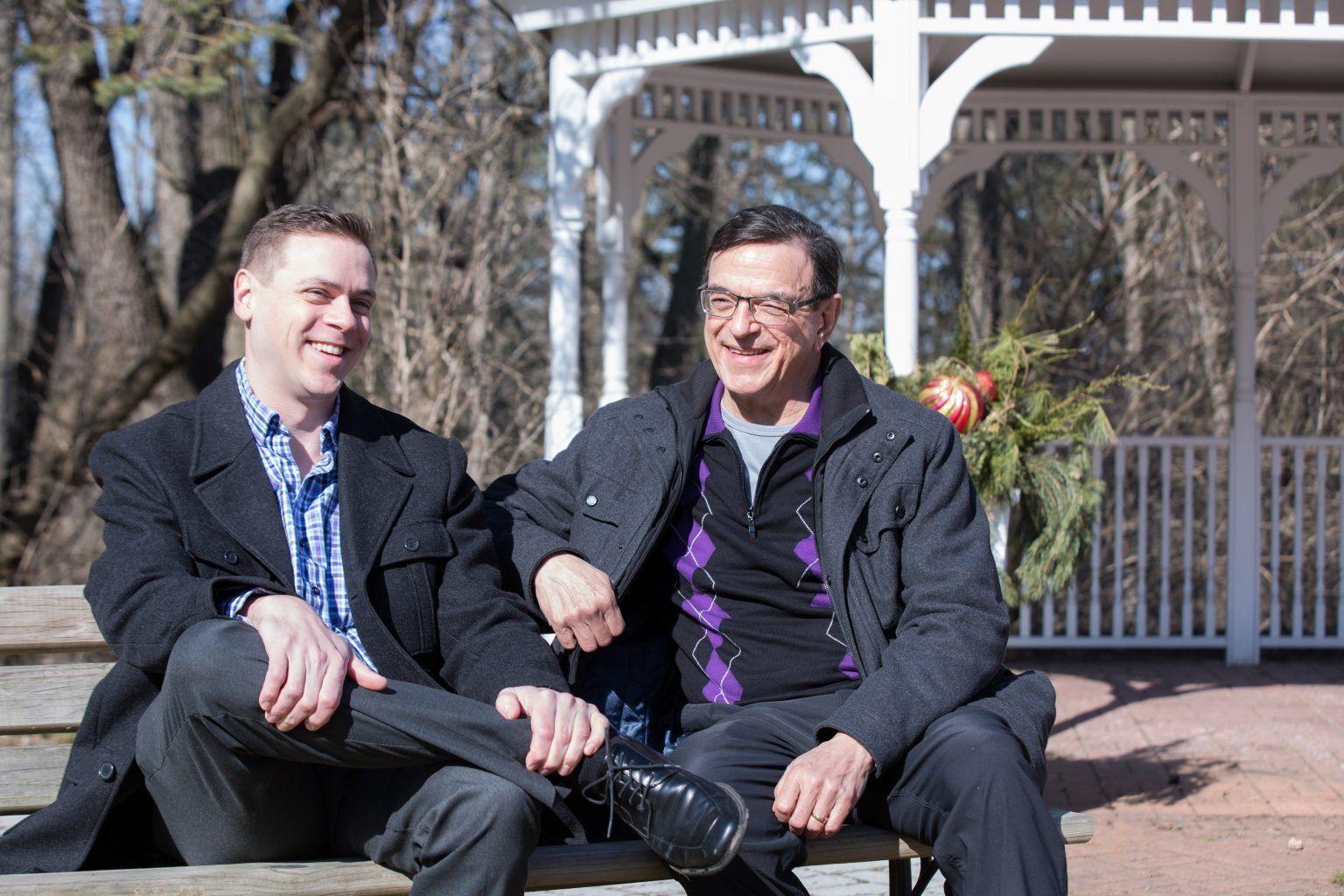Greg and Austin Adair, family-owned home care agency owners, serving Michigan seniors.