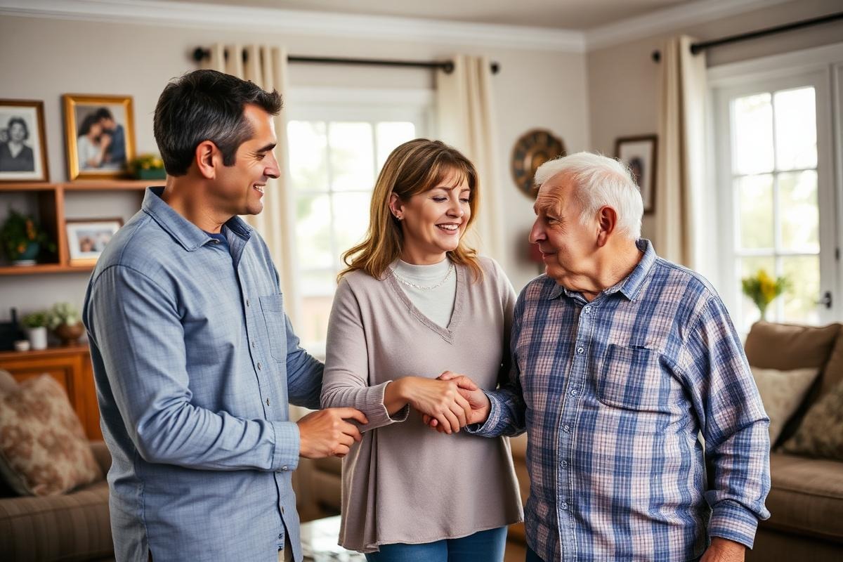 Family receiving dementia & memory care support in Bingham Farms