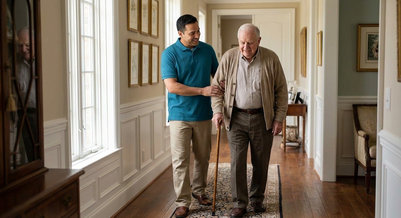 Family receiving rehab-to-home transition care support in Bloomfield Hills