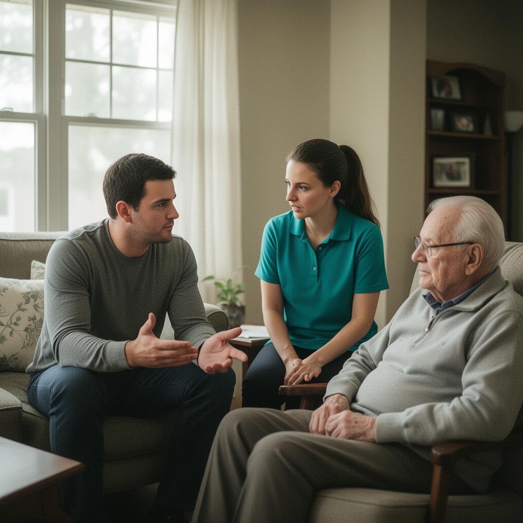 Family receiving dementia & memory care support in Commerce Township