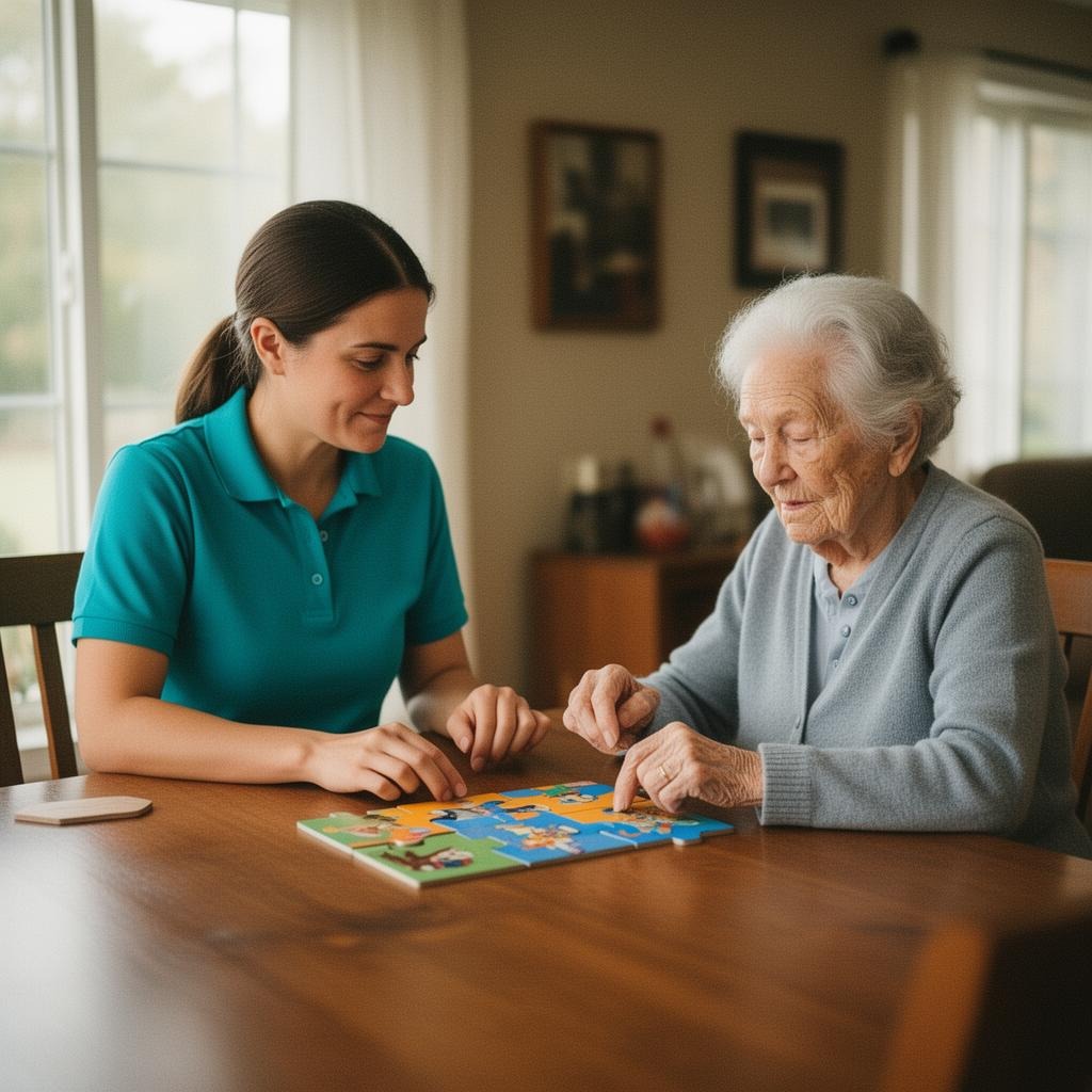 Caregiver providing dementia & memory care in Commerce Township, Michigan