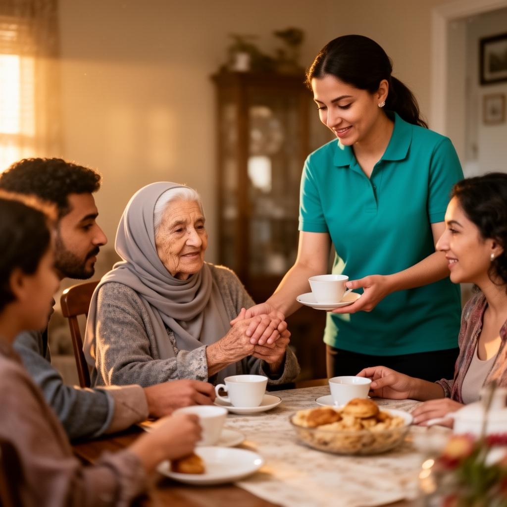 Family receiving rehab-to-home transition care support in Dearborn