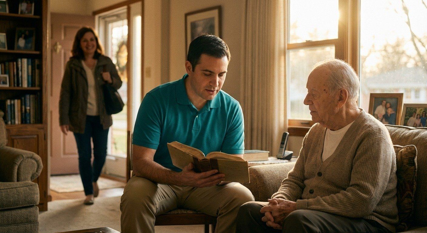 Family receiving respite & caregiver relief support in Farmington Hills