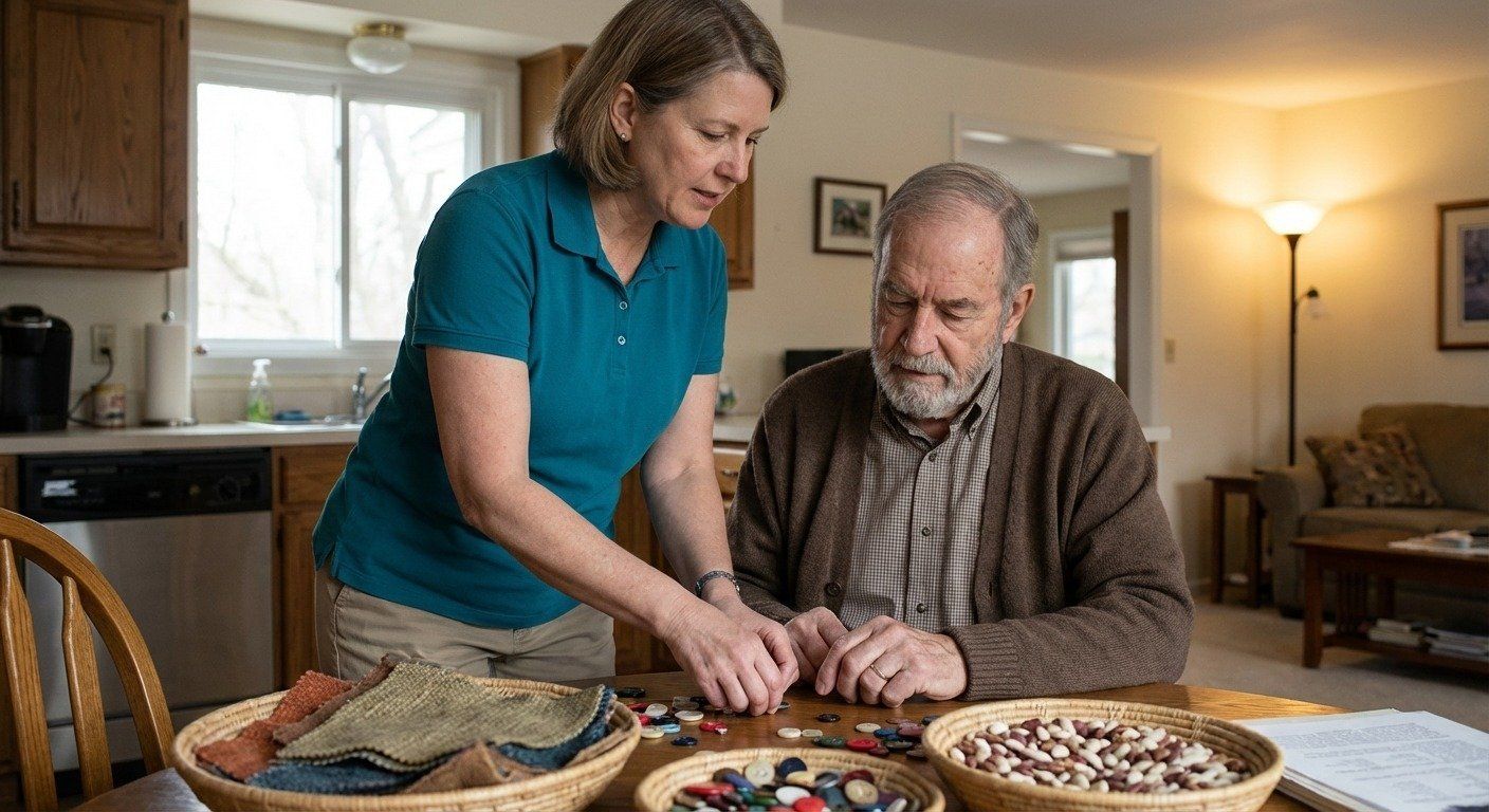 Family receiving dementia & memory care support in Franklin