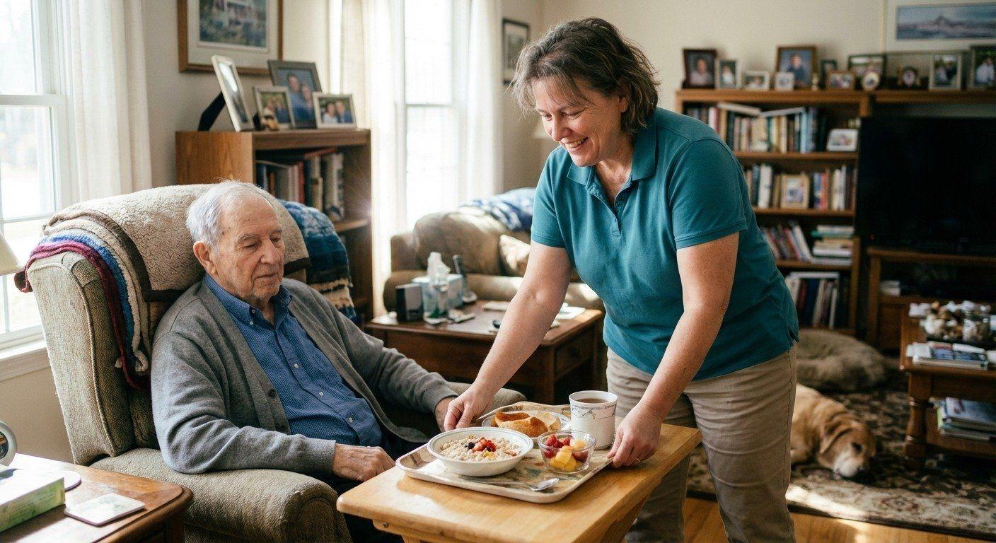 Family receiving recovery & post-surgery care support in Franklin