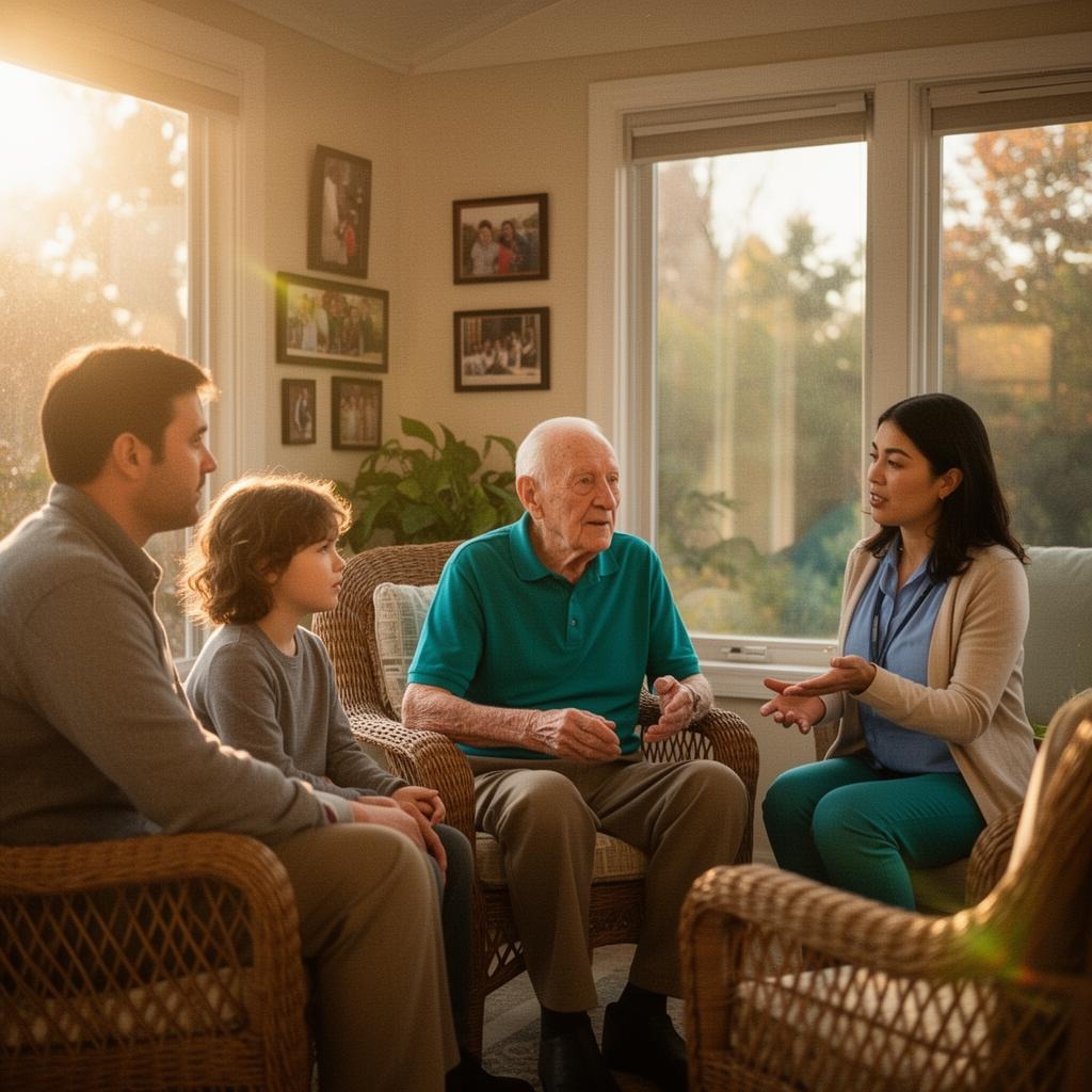 Family receiving rehab-to-home transition care support in Grosse Pointe