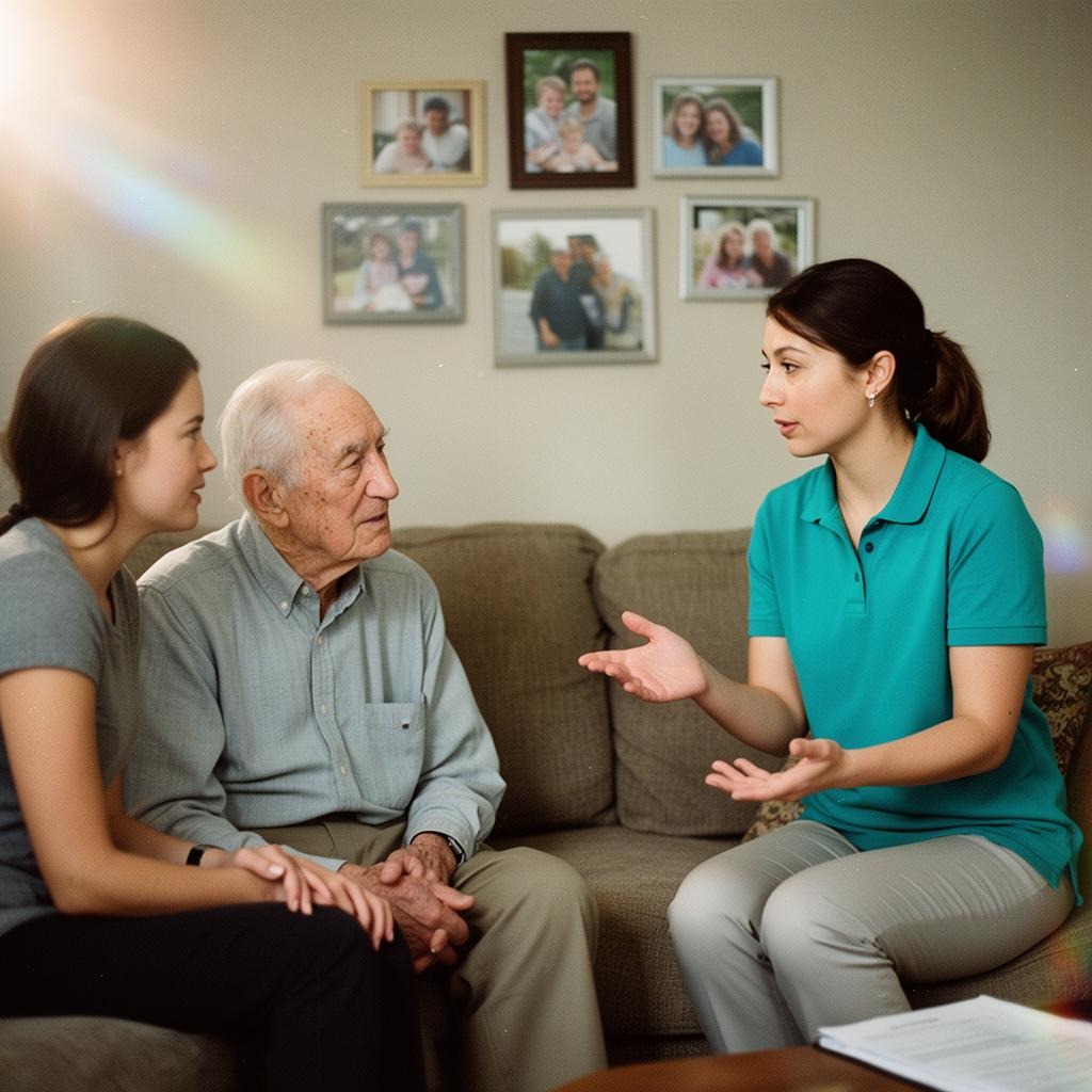 Family receiving dementia & memory care support in Livonia