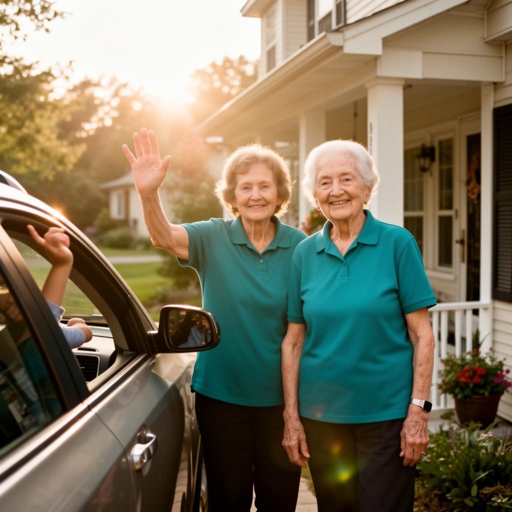 Family receiving respite & caregiver relief support in Milford
