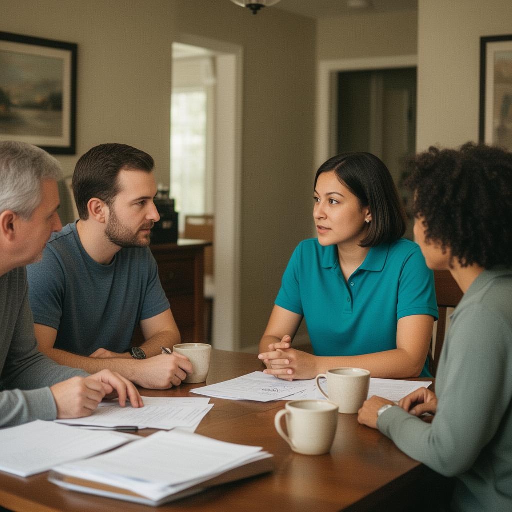 Family receiving rehab-to-home transition care support in Northville