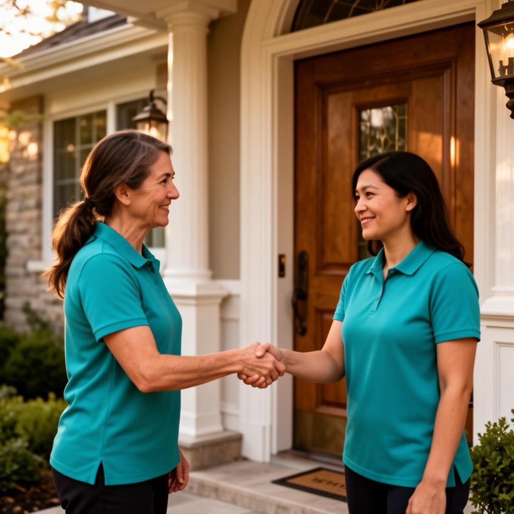 Family receiving respite & caregiver relief support in Orchard Lake Village