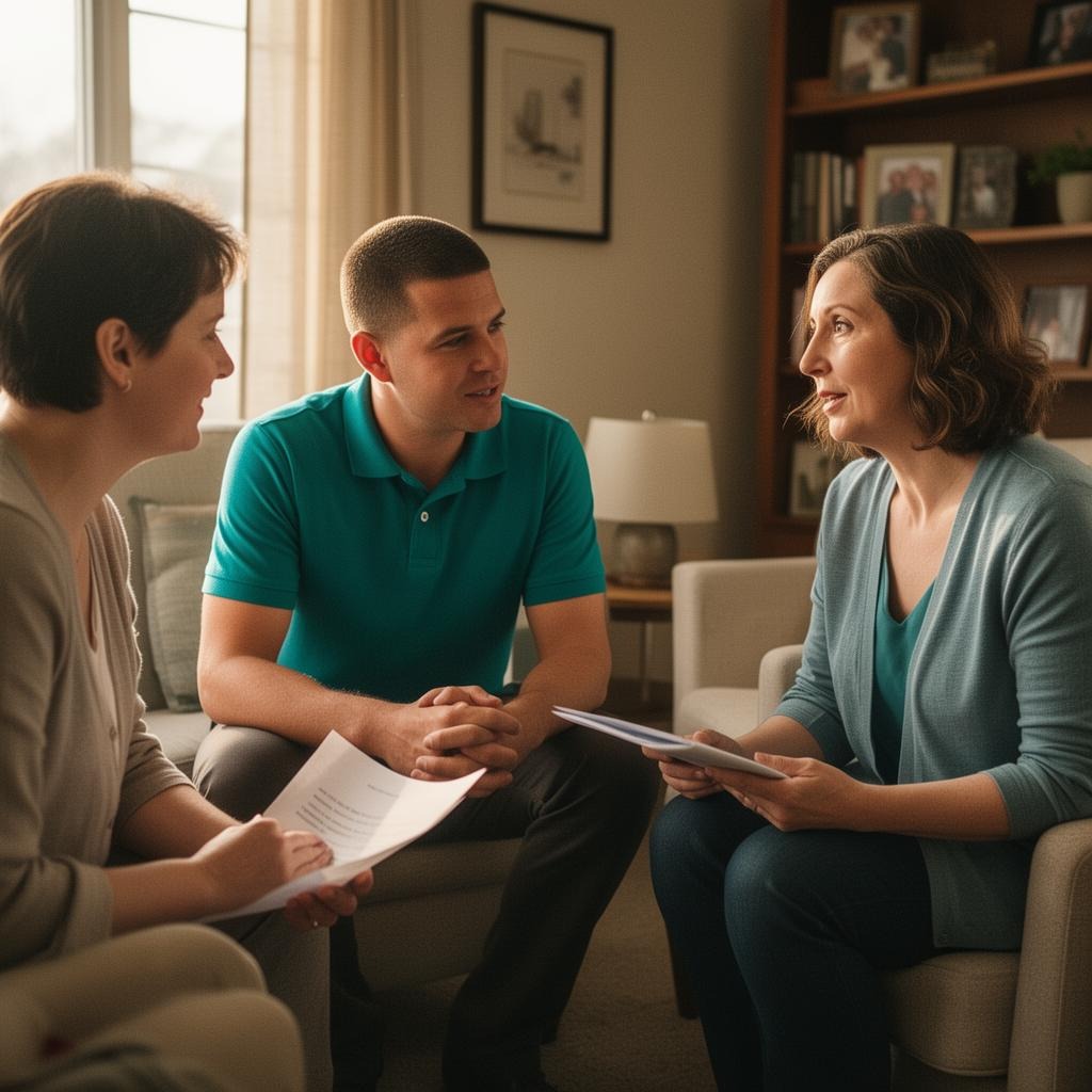 Family receiving 24-hour & live-in care support in Plymouth