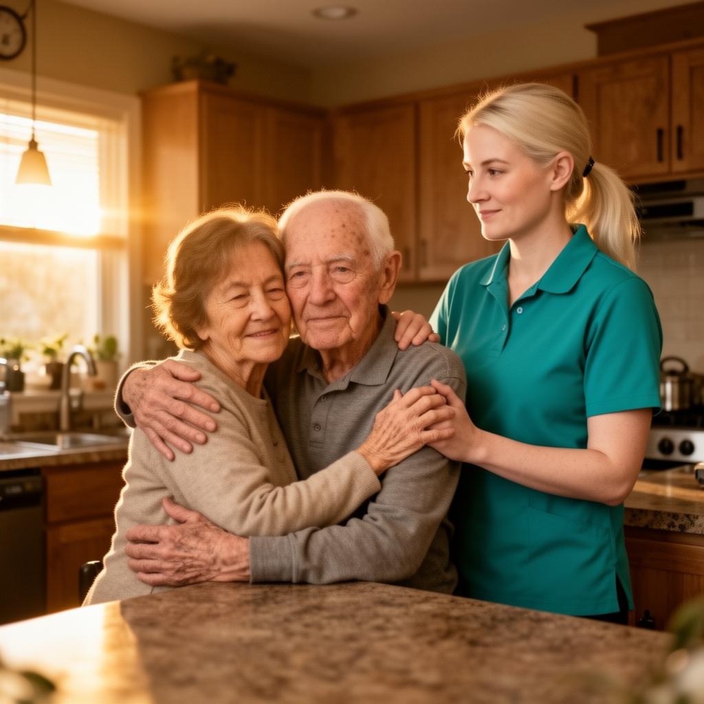 Family receiving dementia & memory care support in Plymouth