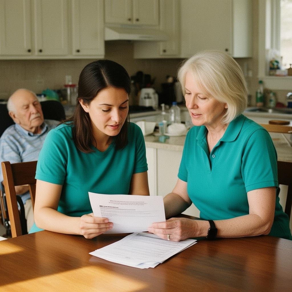 Family receiving after-hospital care support in Rochester Hills