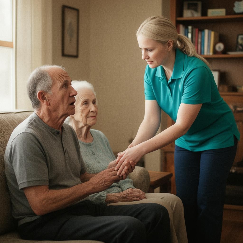 Family receiving respite & caregiver relief support in Rochester Hills