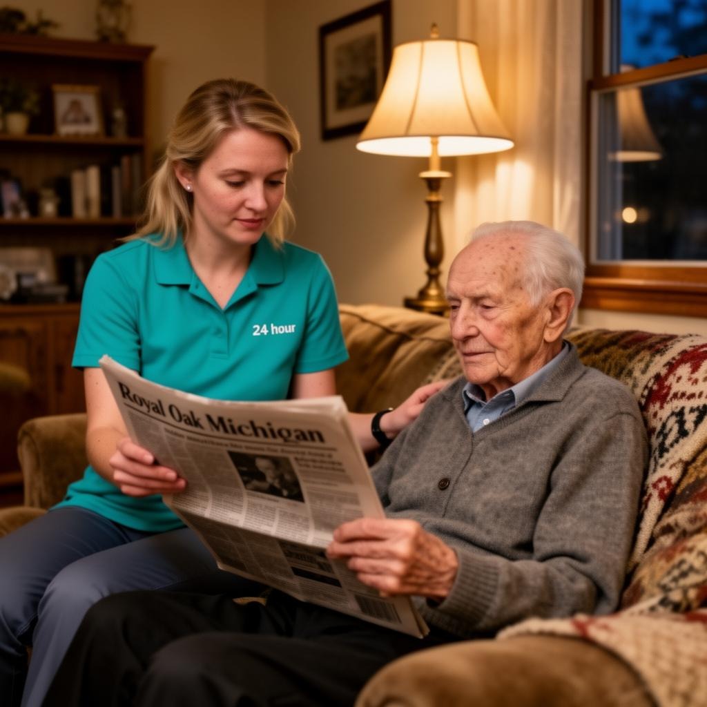 Caregiver providing 24-hour & live-in care in Royal Oak, Michigan