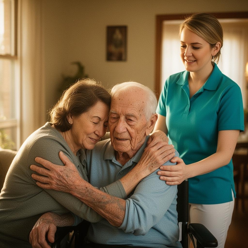 Family receiving dementia & memory care support in Royal Oak