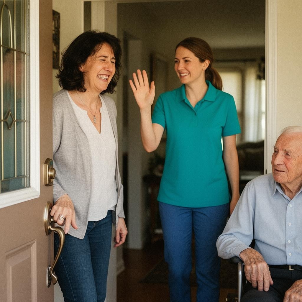 Family receiving respite & caregiver relief support in Royal Oak