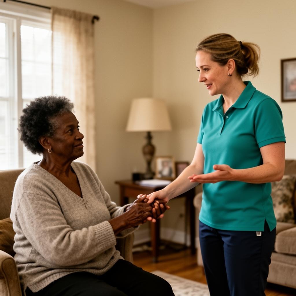 Family receiving dementia & memory care support in Southfield