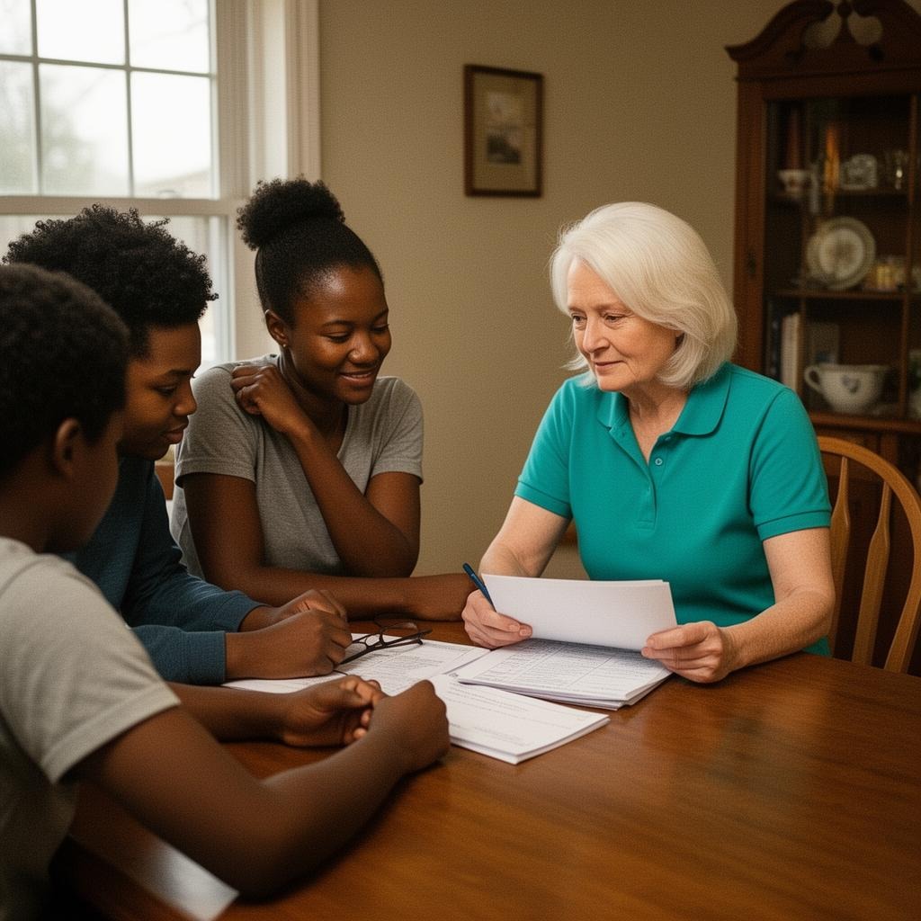 Family receiving rehab-to-home transition care support in Southfield