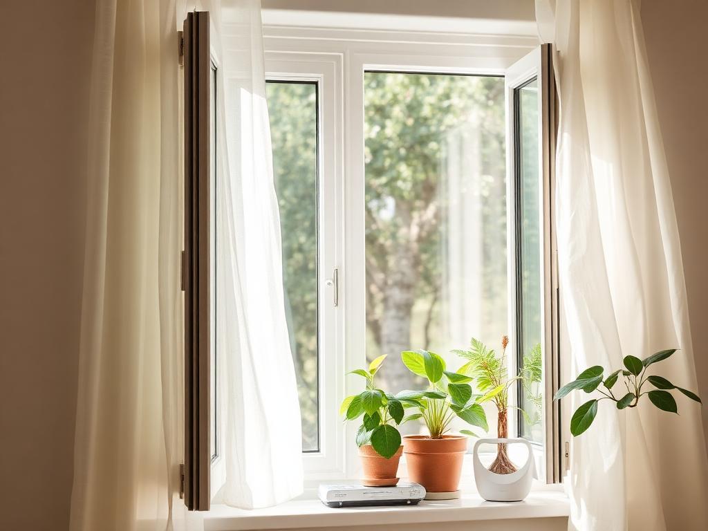 Fresh air and healthy home environment for senior respiratory wellness