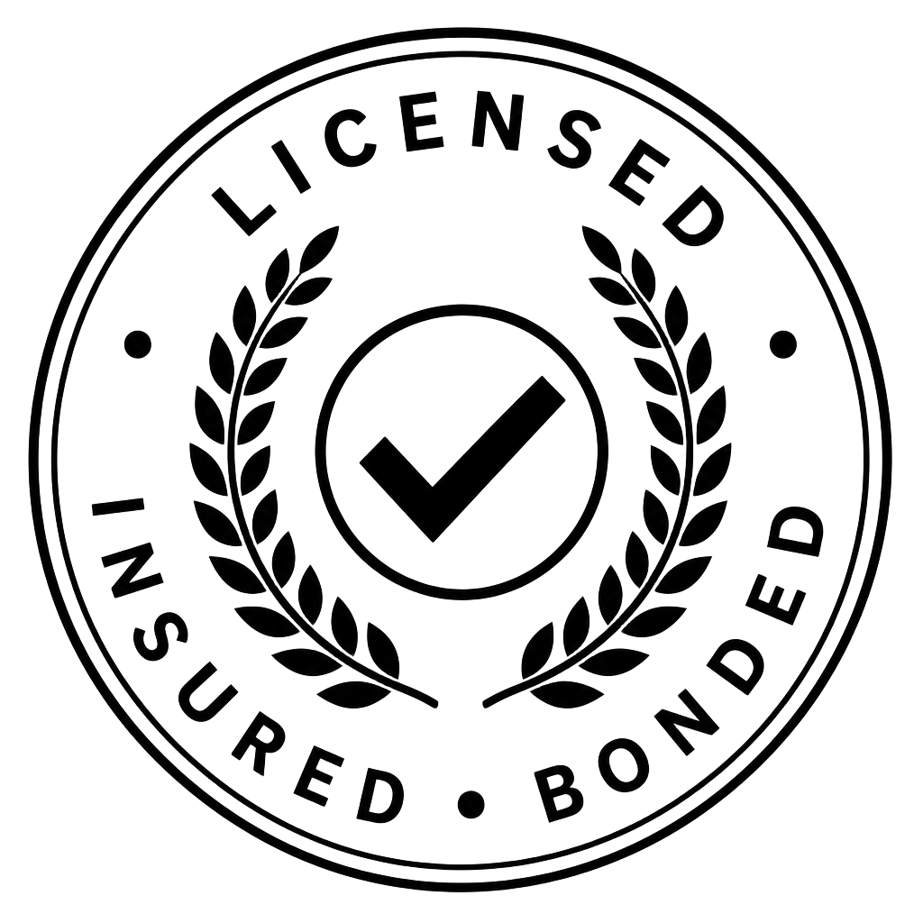 Licensed Insured and Bonded Badge